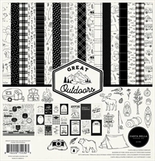 Carta Bella Scrapbook Paper Collection Kit 12x12" - Great Outdoors