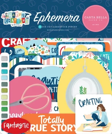 Carta Bella Ephemera - Happy Crafting