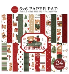 Carta Bella Paper Pad 6x6" - Have a Beary Christmas