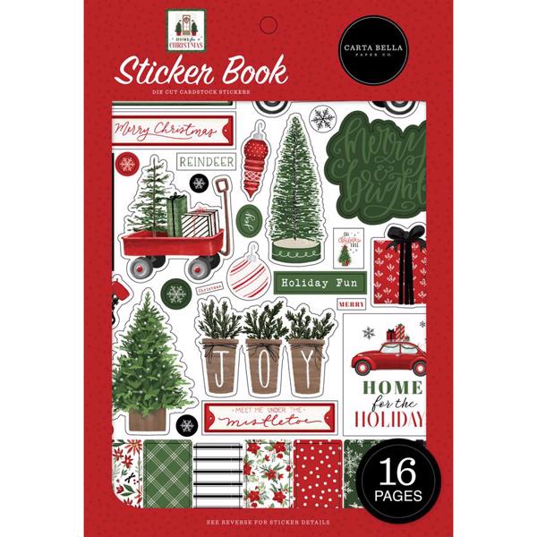 Carta Bella Sticker Book - Home for Christmas (16 ark)