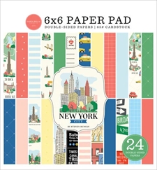 Carta Bella Paper Pad 6x6" - New York