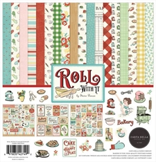 Carta Bella Scrapbook Paper Collection Kit 12x12" - Roll With It