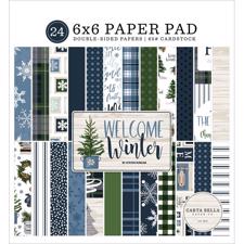 Carta Bella Paper Pad 6x6" - Welcome Winter