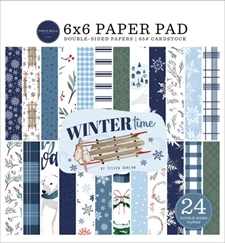 Carta Bella Paper Pad 6x6" - Wintertime