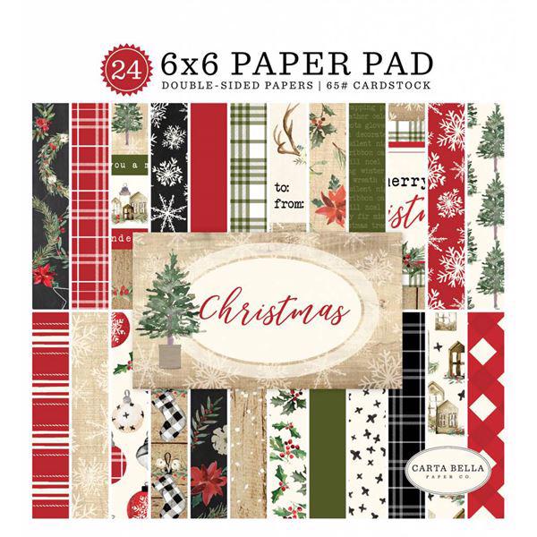 Carta Bella Paper Pad 6x6" - Christmas