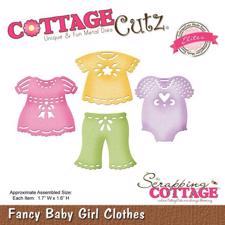 Cottage Cutz  Die - Fancy Baby Girl Clothes