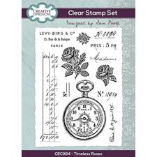 Creative Expressions / Sam Poole Clear Stamp Set - Timeless Roses
