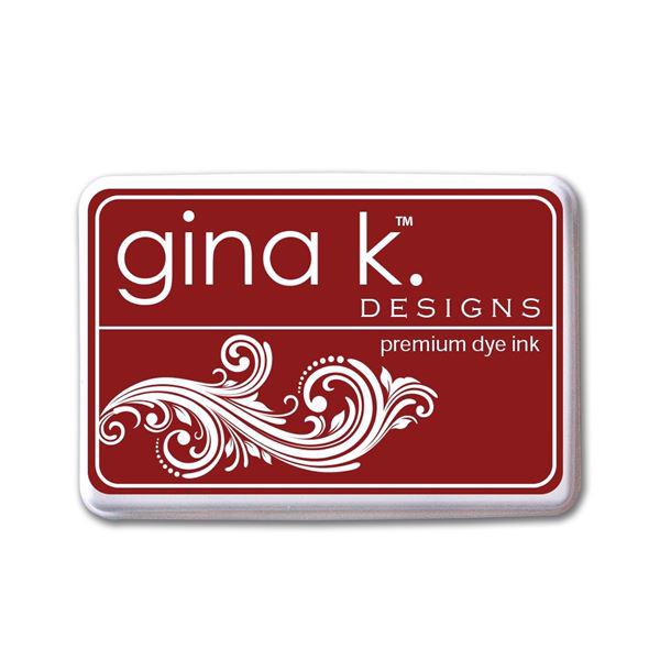 Gina K Dye Ink Pad - Cherry Red