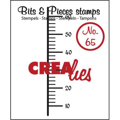 Clearstamp CreaLies - Bits & Pieces 65 (lineal)