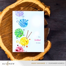 Altenew Clear Stamp Set - Knit & Natter