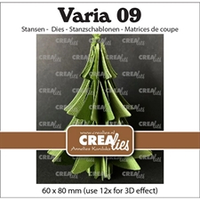 CREAlies Varia Die Set no. 09 - Christmas Tree