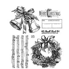 Tim Holtz Cling Rubber Stamp Set - Department Store