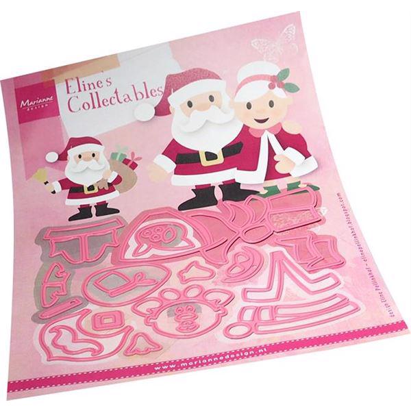 Marianne Design Collectables - Eline\'s Santa & Mrs Claus