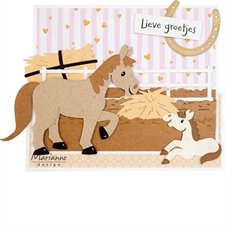 Marianne Design Collectables - Eline\'s Horses