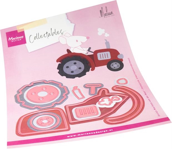 Marianne Design Collectables - Tractor by Marleen