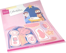 Marianne Design Collectables - Nativity Scene by Marleen (krybbespil)