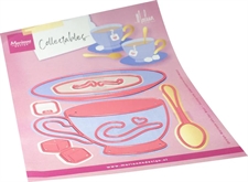 Marianne Design Collectables - Cup and Saucer by Marleen