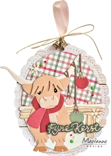 Marianne Design Collectables - Eline\'s Scottish Highlander