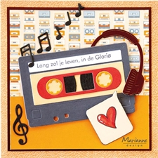 Marianne Design CRAFTables - Punch die XL / Music