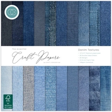 Craft Consortium 12x12" Paper Pad - Denim Textures