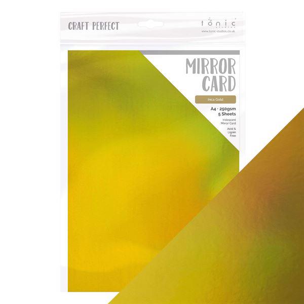 Craft Perfect (Tonic) Mirror Card - Inca Gold (5 ark)
