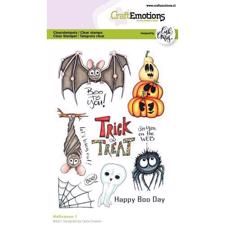 CraftEmotions Clear Stamp Set - Halloween 1