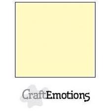 CraftEmotions Linen Karton 250 g 12x12" - Light Yellow (10 ark)