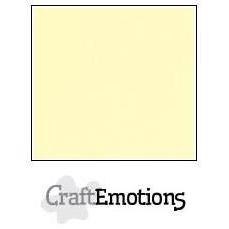 CraftEmotions Linen Karton 250 g 12x12" - Yellow (10 ark)