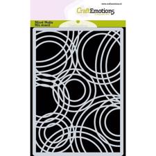 Craftemotions Mask Stencil - Triple Circles (A6)