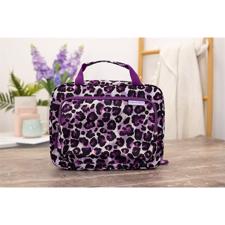 Crafter's Companion Storage Case - Crafter's Floral (klap-ud-taske) / Purple Cheetah