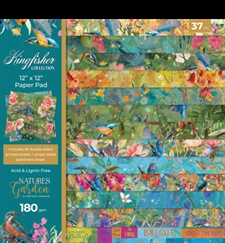 Crafter's Companion Paper Pad 12x12" - Kingfisher