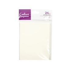 Gemini LetterPress Cotton Paper Card Panels (24 ark)