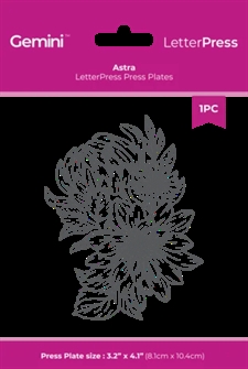 Gemini LetterPress Plate - Astra