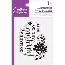 Crafters Companion Clear Stamp - Make a Fairytale