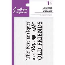 Crafters Companion Clear Stamp - Old Friends