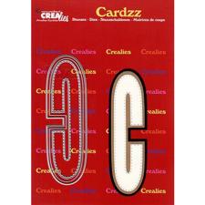 CREAlies Cardzz Die Set - Letters / C