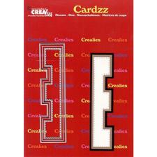 CREAlies Cardzz Die Set - Letters / E