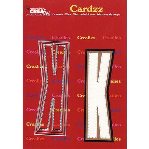 CREAlies Cardzz Die Set - Letters / K