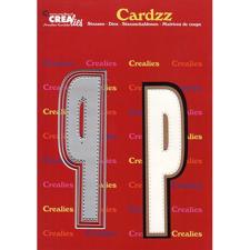 CREAlies Cardzz Die Set - Letters / P