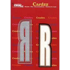 CREAlies Cardzz Die Set - Letters / R