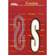 CREAlies Cardzz Die Set - Letters / S