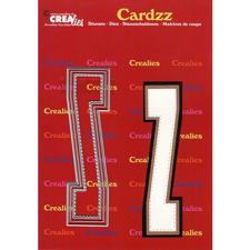 CREAlies Cardzz Die Set - Letters / Z
