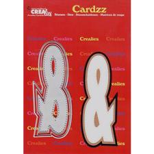 CREAlies Cardzz Die Set - Letters / & Sign