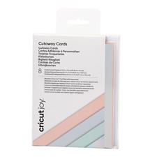 Cricut JOY - Cutaway Cards / Pastel Sampler