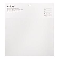 Cricut Smart Sticker Cardstock 33x33 cm - White (10 ark)