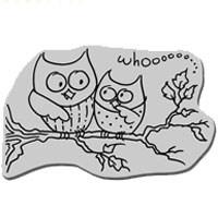 Stampendous Cling Stamp - Owl Friends