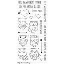 My Favourite Things Stamp Set - I'm Owl Yours (inkl. die)