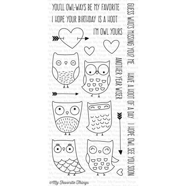 My Favourite Things Stamp Set - I\'m Owl Yours (inkl. die)