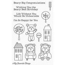 My Favourite Things Stamp Set - Town Bear