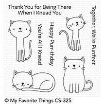 My Favourite Things Stamp Set - Cute Cats